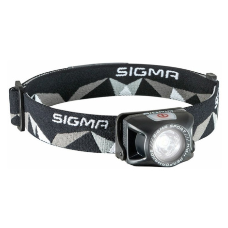 Čelovka Sigma HeadLed II. Barva: černá/šedá
