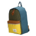 Beagles Žluto-modrý voděodolný školní batoh „Smile“ 14L