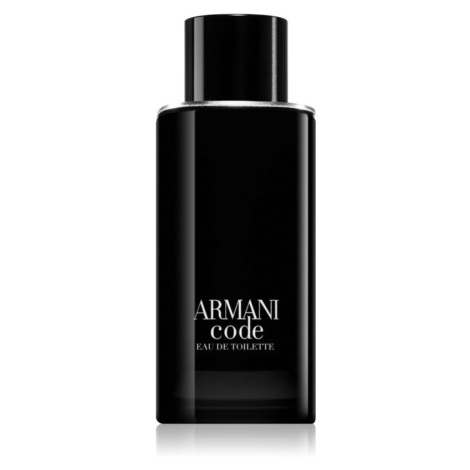 Armani Code toaletní voda plnitelná pro muže 125 ml