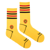 Ponožky Makač žlutý Fusakle