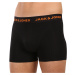 5PACK pánské boxerky Jack and Jones černé (12167028-BLK/BLK)