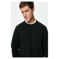 Koton Men's Black Sweater