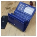 Dámská kožená peněženka Gregorio SH-114 modrá