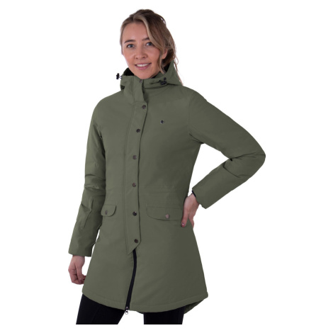 Kabát Linde QHP, dámský, olive