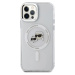 Karl Lagerfeld IML K&CH Heads Metal Frame MagSafe Zadní Kryt pro iPhone 12/12 Pro Transparent