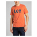 Oranžové pánské tričko Lee Wobbly