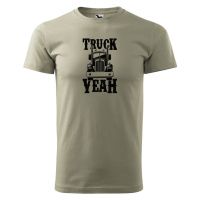 DOBRÝ TRIKO Pánské tričko s potiskem Truck yeah