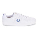 Fred Perry B721 Leather / Towelling Bílá