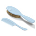 BabyOno Take Care Hairbrush and Comb III sada Blue(pro děti od narození)