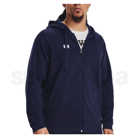 Under Armour UA Rival Fleece FZ Hoodie-BLU 1379767-410