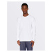 Knowledge Cotton VIGGO Badge Long Sleeve 1010 Bright White