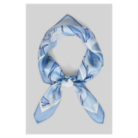 ŠÁTEK GANT MAGNOLIA PRINT SILK SCARF modrá