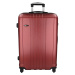 Cestovní kufr Normand Marron, hnědočervená M
