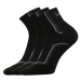 Voxx Kroton silproX Pánské sportovní ponožky - 3 páry BM000000628500101486 černá
