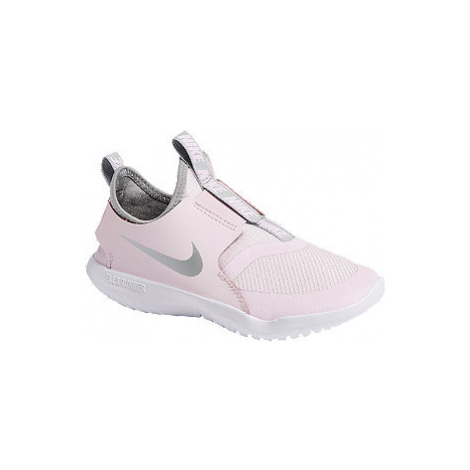 Růžové slip-on tenisky Nike FLEX RUNNER (PS)