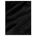 Černá bunda parka s kožešinovou podšívkou (5M763-392A)