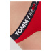 Tanga Tommy Jeans červená barva