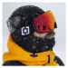 HORSEFEATHERS Snowboardové brýle Scout - black/mirror red BLACK