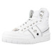 Chiara Ferragni SNE CF1 HIGH WHITE LEATH Bílá