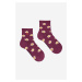Dětské ponožky Bobo Choses fialová barva