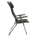 Vango HYDE DLX CHAIR Židle, tmavě šedá, velikost