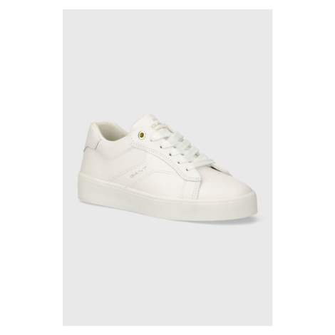 Kožené sneakers boty Gant Lagalilly bílá barva, 28531698.G29