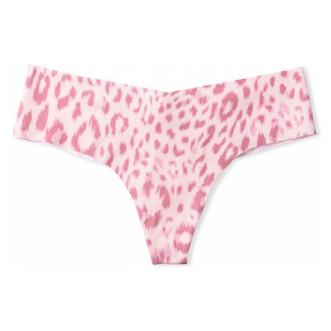 Tanga Victorias Secret No Show Leopard pink fizz
