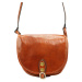 Kožená crossbody kabelka Florence 8863 M camel