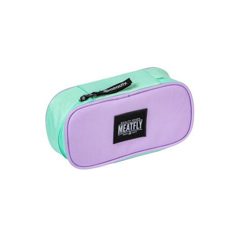 Meatfly pouzdro Pencil Case Lavender/Green Mint | Fialová