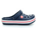 Crocs Crocband Clog K - Navy/Red dětské pantofle