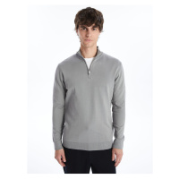 LC Waikiki High Collar Long Sleeve Men's Knitwear Sweater