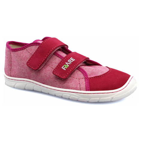 boty Fare 5213451 růžovo-malinové plátěnky (bare)