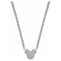 Disney Půvabný ocelový náhrdelník Mickey Mouse N600628L-157 (řetízek, přívěsek)