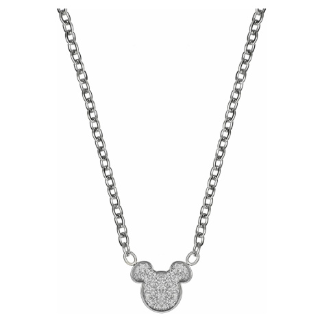 Disney Půvabný ocelový náhrdelník Mickey Mouse N600628L-157 (řetízek, přívěsek)