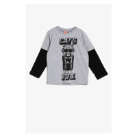 Koton Baby Boy Gray T-Shirt