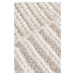 Čepice Wood Wood Aisha Puff Wool Beanie 12230800-4038 SILVER GREY bílá barva, z husté pleteniny