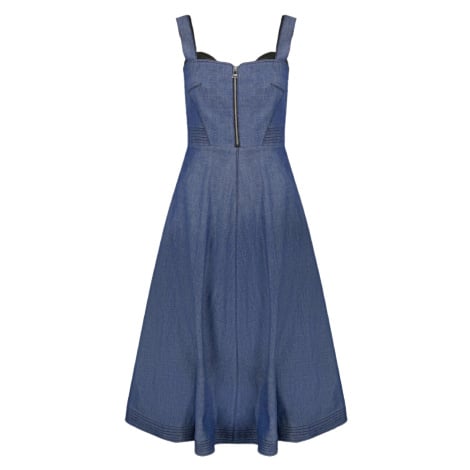 Modré šaty - KARL LAGERFELD