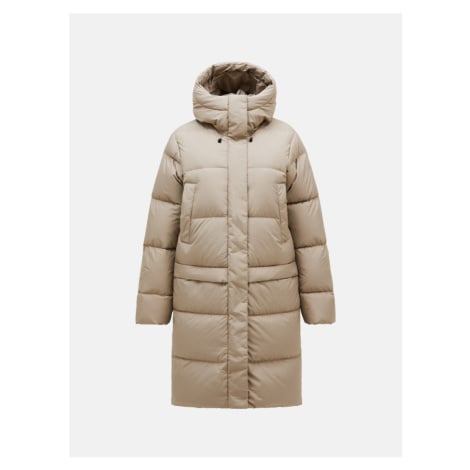 Kabát peak performance w quiver down parka avid beige