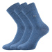Lonka Dipool Pánské ponožky s extra volným lemem - 3 páry BM000001525500100535 jeans melé
