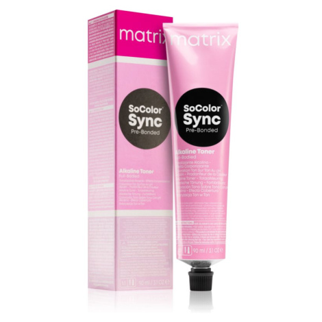 Matrix SoColor Sync Pre-Bonded Alkaline Toner Full-Bodied alkalický toner na vlasy odstín 8M Hel