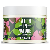 Faith in Nature - Vlasová maska růže a heřmánek, 300ml
