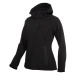 Willard SLAVENA Dámská celorozepínací softshellová bunda, černá, velikost