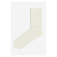 H & M - Ponožky - bílá