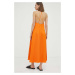 Šaty Samsoe Samsoe oranžová barva, mini