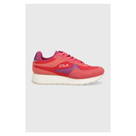 Sneakers boty Fila Soulrunner červená barva