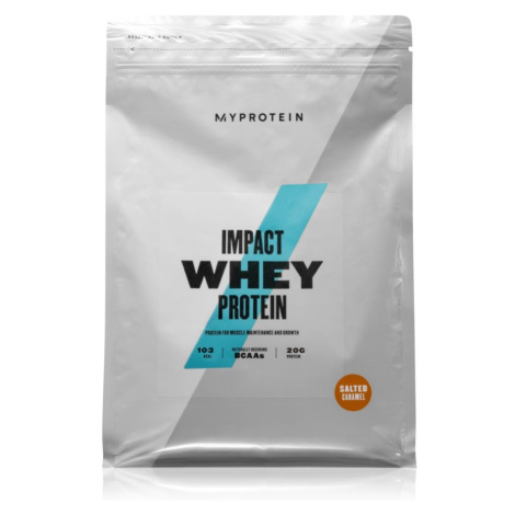 MyProtein Impact Whey Protein syrovátkový protein příchuť Salted Caramel 1000 g