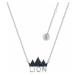 The Lion King Disney by Couture Kingdom - Crystal Crown Náhrdelník - řetízek stríbrná