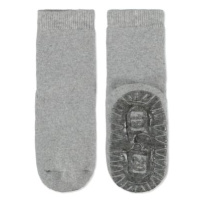Sterntaler Protiskluzové ponožky Soft stříbrné melange
