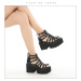 Páskové sandály s cvočky na platformě GoodDayGirl Fashion