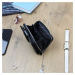 Dámská elegantní kožená malá peněženka Azura, černá